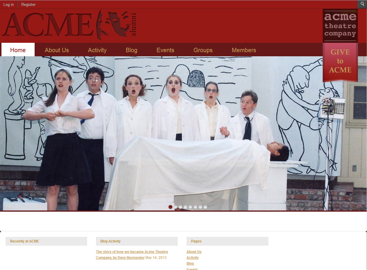 Pro-Bono Project for ACME Theater