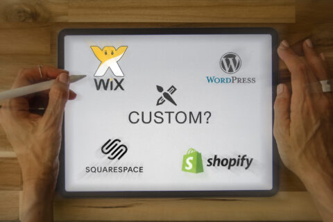 DIY vs Custom Website