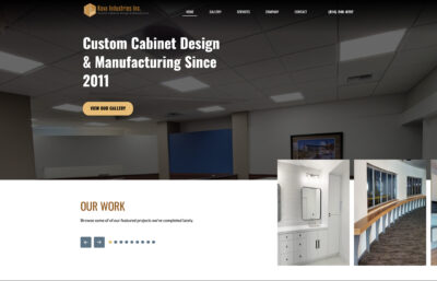 A Great Journey with Kova Cabinets, Inc.: Creating an Exceptional Website Experience