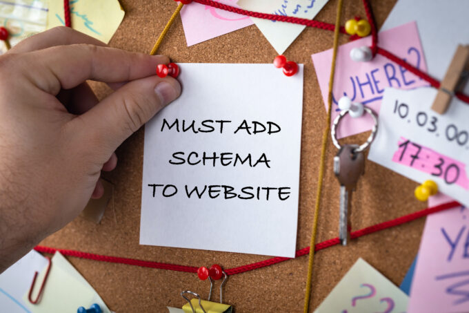 must add schema to website