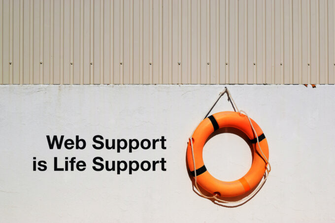 website support is life support