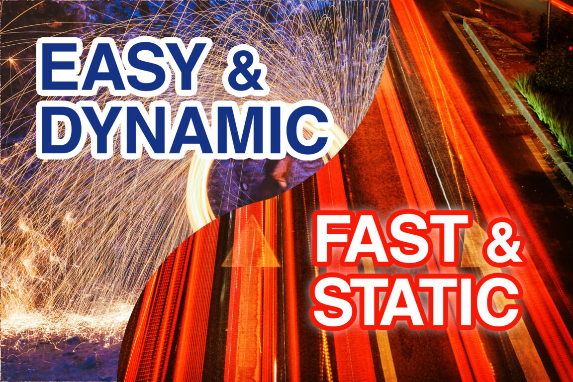 static vs dynamic website