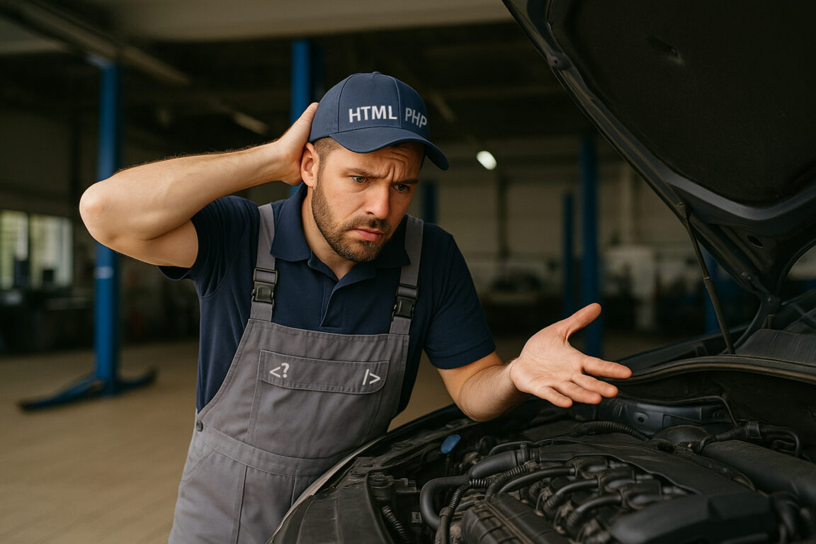 to repair or to rebuild website