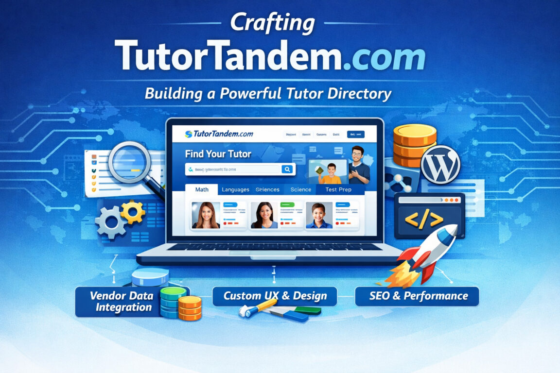 How we Designed & Developed TutorTandem.com: Building a Powerful Tutor Directory from the Ground Up How we Designed & Developed TutorTandem.com: Building a Powerful Tutor Directory from the Ground Up
