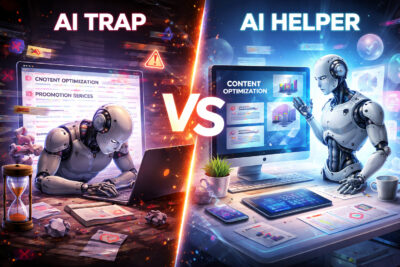 AI Helper vs. AI Trap: Using Artificial Intelligence to Promote Your Website or Product