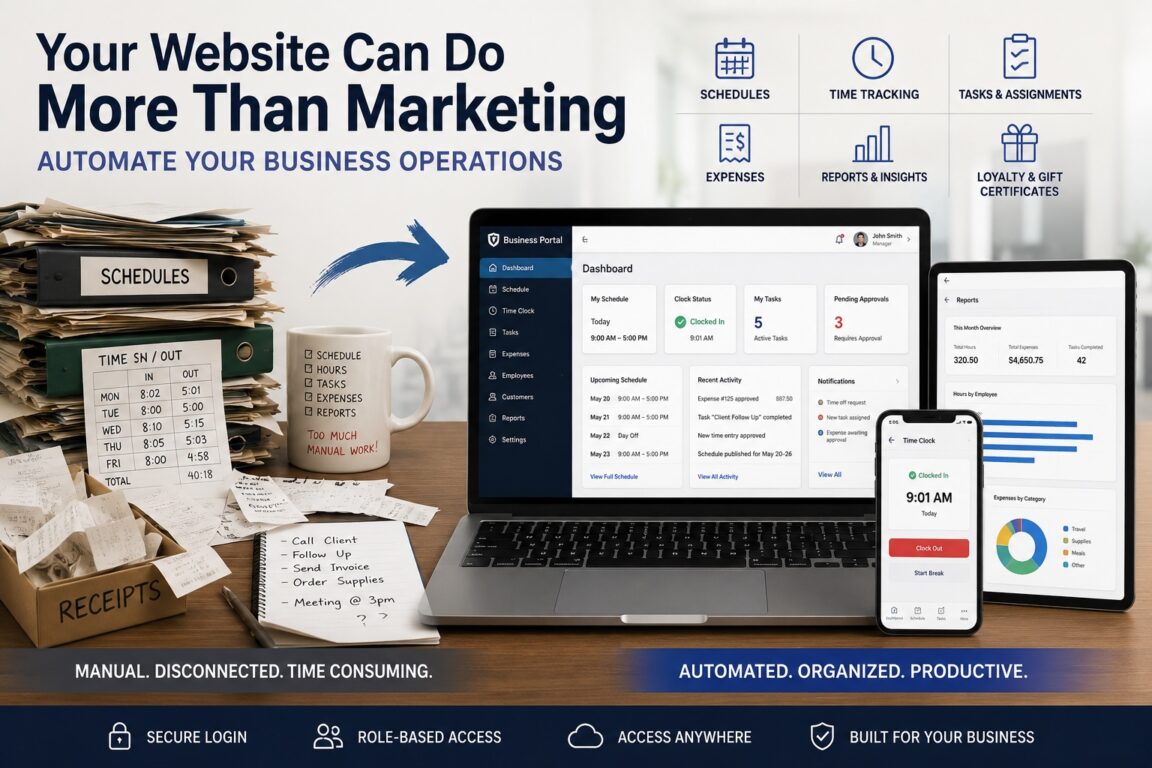 website can do more than marketing
